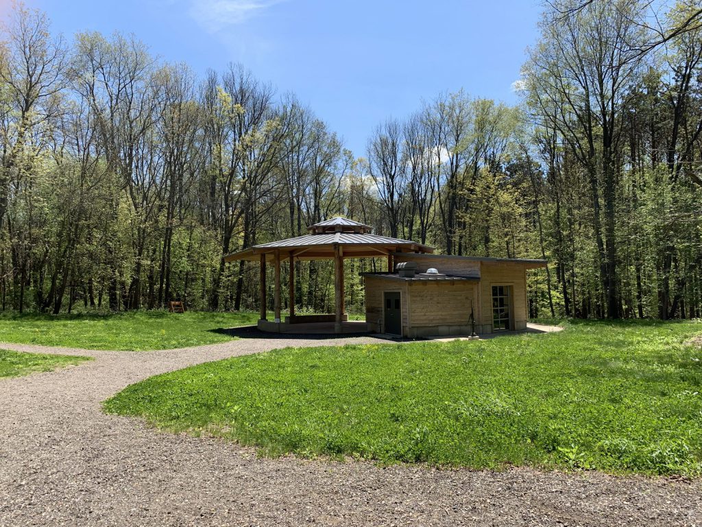 pavilion at the end of a trail